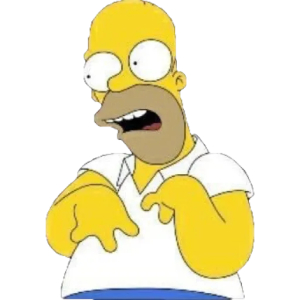 Homer Simpson Panic Mode