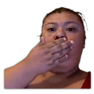 Sending a virtual kiss