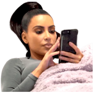 Scrolling through drama