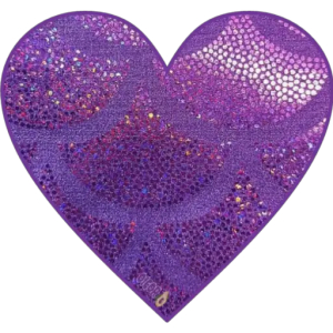Sparkling Purple Heart