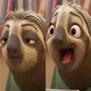 When the joke finally hits