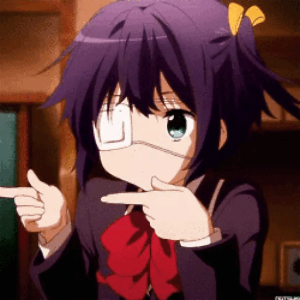 Finger Guns Anime Style