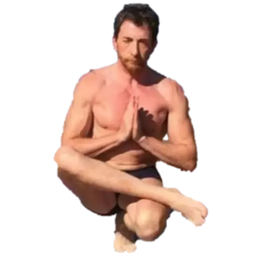 Meditative Yoga Pose