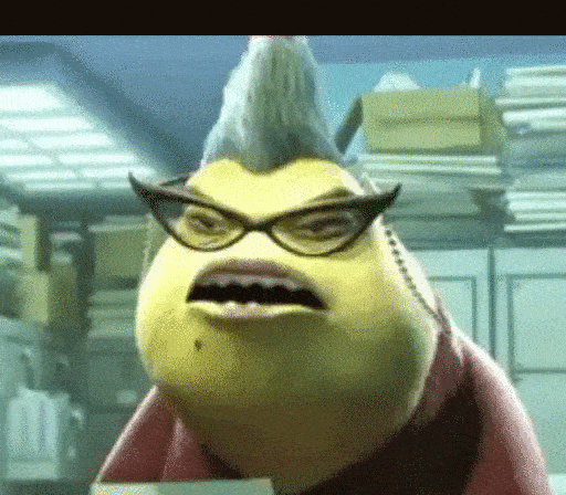 Grumpy Office Character
