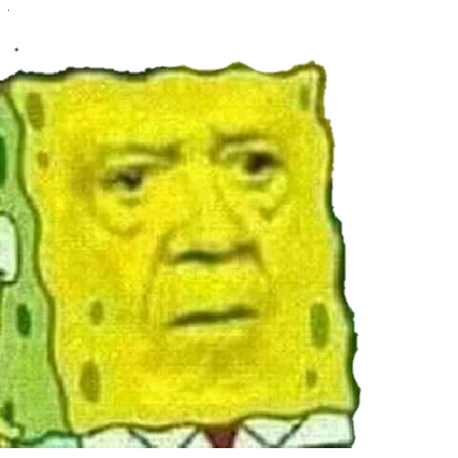 SpongeBob Reaction Face