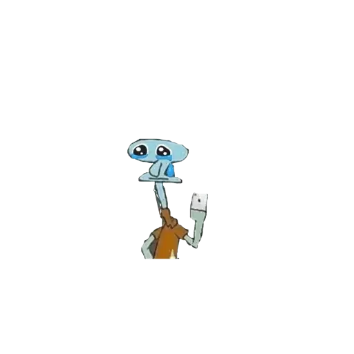 Sad Cartoon Character