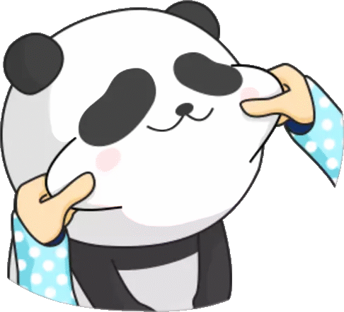 Cute Panda Cheeks