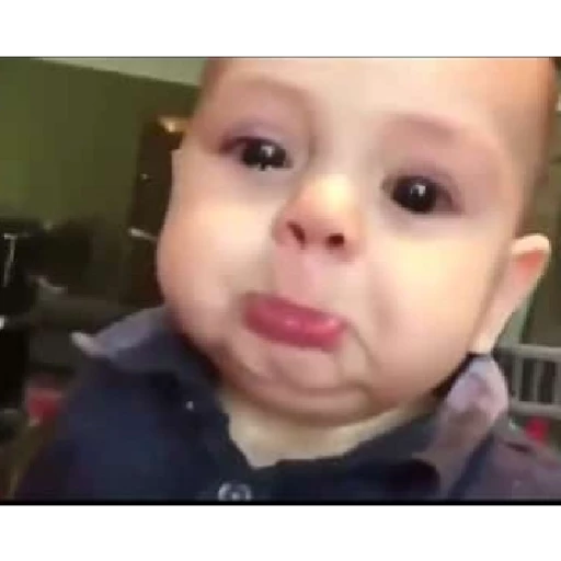 Pouting Baby Face