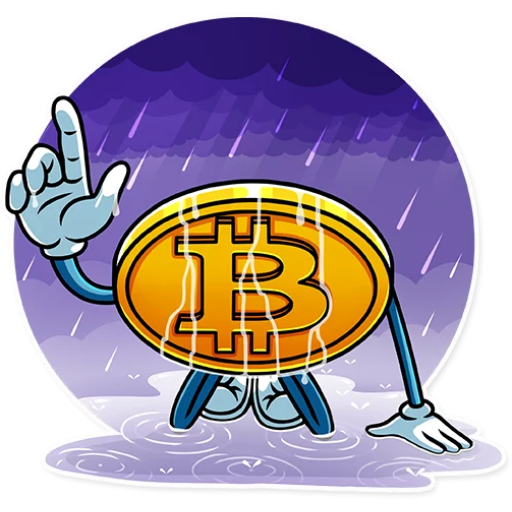 Defeated Bitcoin in the Rain