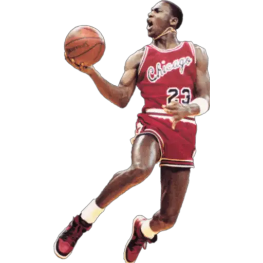 Michael Jordan Iconic Basketball Dunk