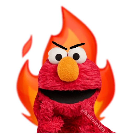 Fiery Elmo Reaction