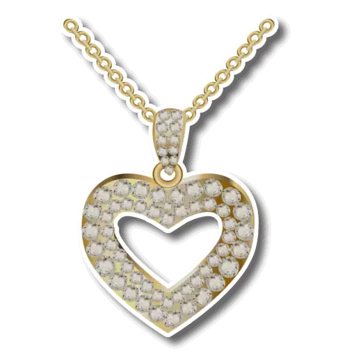 Elegant Heart Necklace