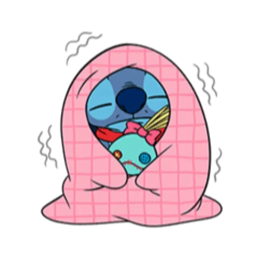 Stitch Cozy Wrapped Creature
