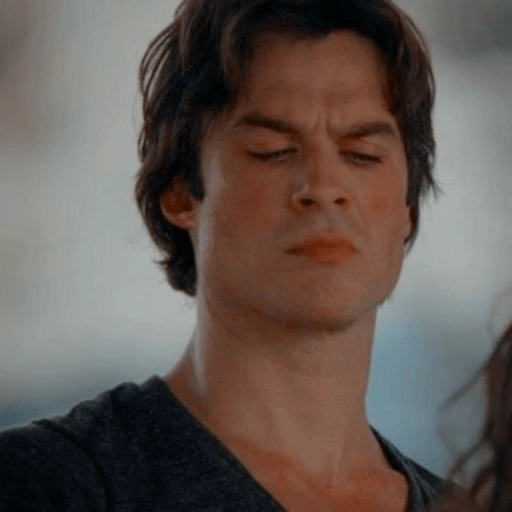 Damon Salvatore Skeptical Expression