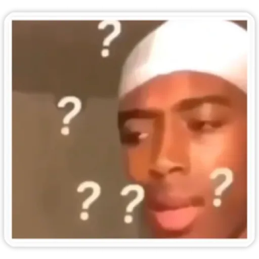 Confused guy