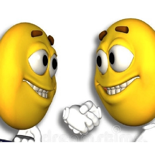 Emoji bro handshake