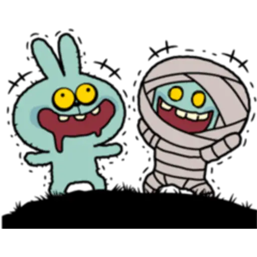 Spooky pals unite