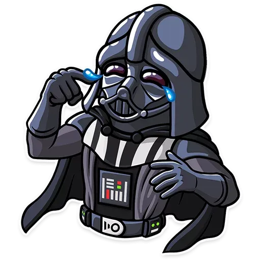 Crying Vader moment