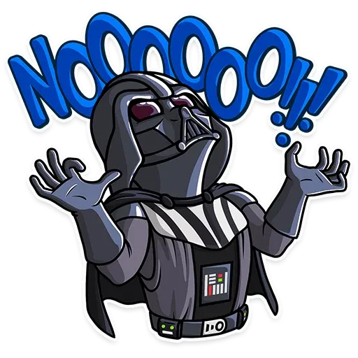 Darth Vader's epic 'Noooo!'