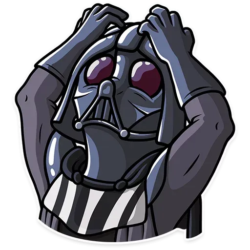 Darth Vader in despair