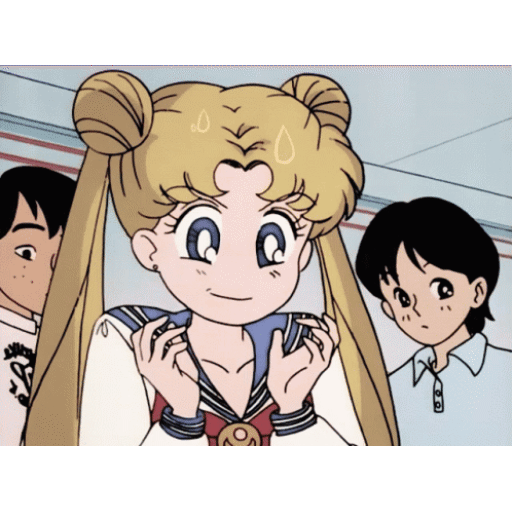 Nervous Sailor Moon