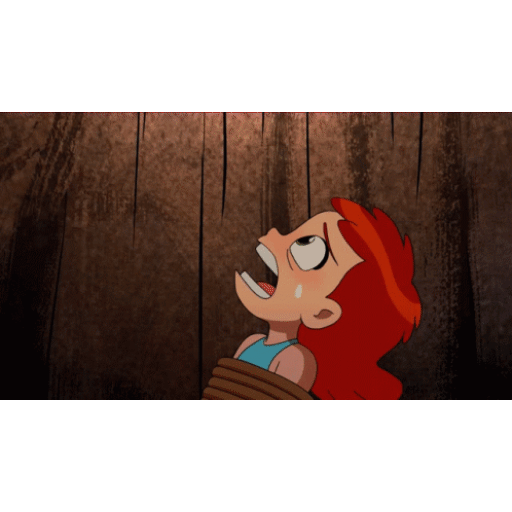 Gwen Tennyson in distress