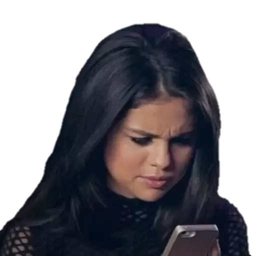 Selena Gomez Confused scrolling