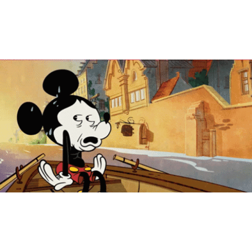 Unimpressed Mickey