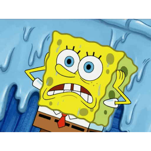 Stressed SpongeBob