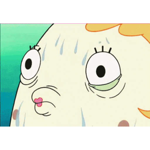 Mrs. Puff surprised face