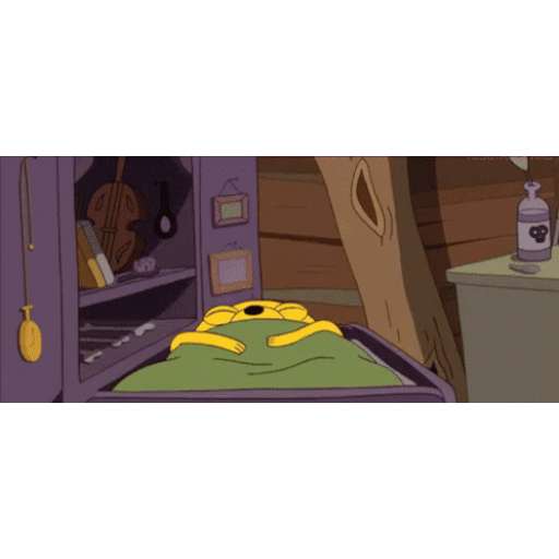 Jake naps hard