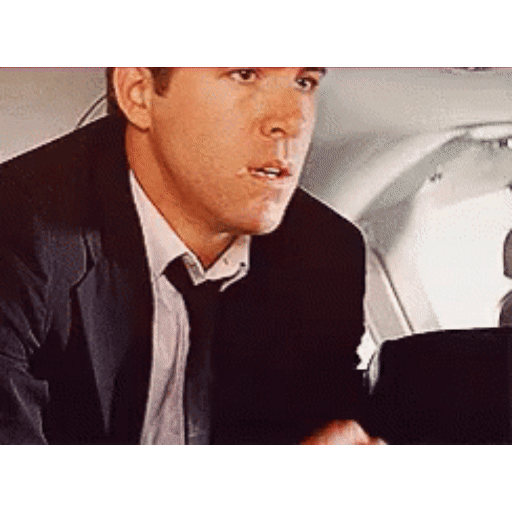 Ryan Reynolds flabbergasted