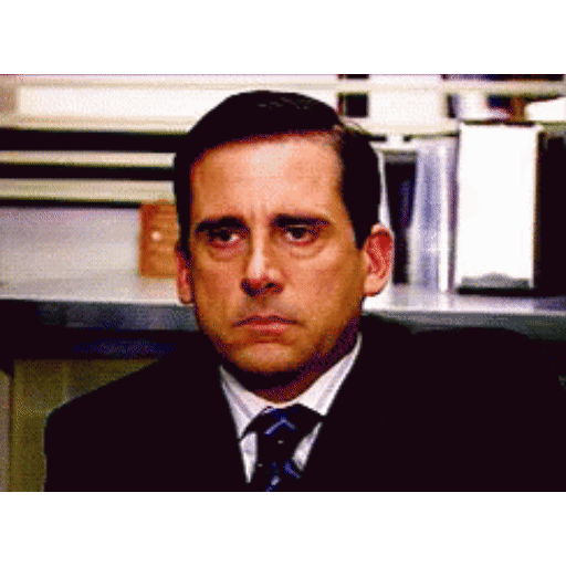 Michael Scott stare
