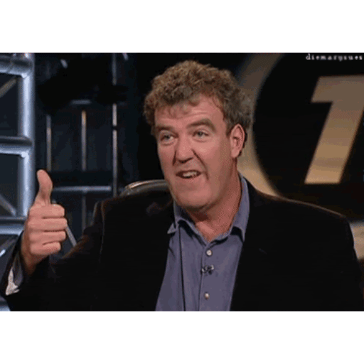 Clarkson Thumbs Up