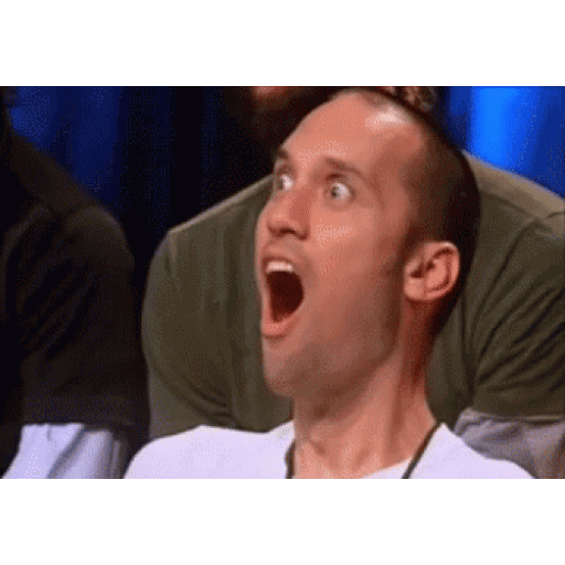 Mind-blown reaction