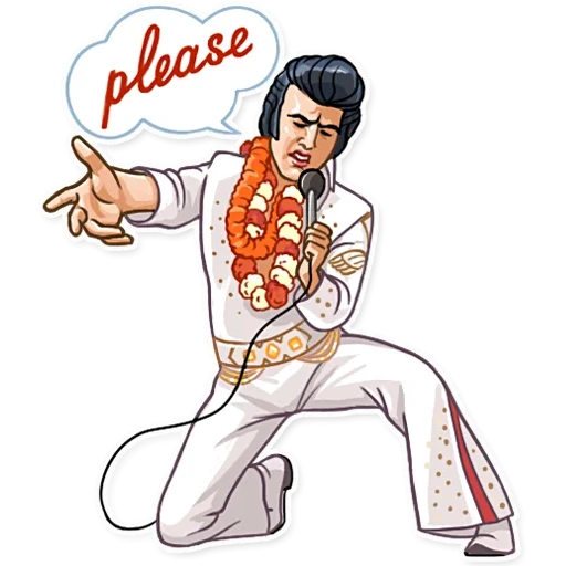 Elvis Presley 'Please' Moment