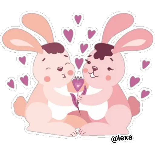 Bunny love fest