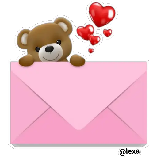 Love letter bear