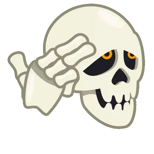 Blah Blah Skeleton
