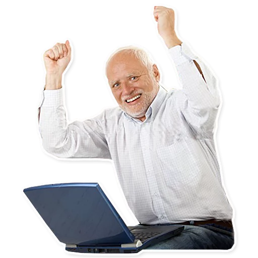 Victory with a smile