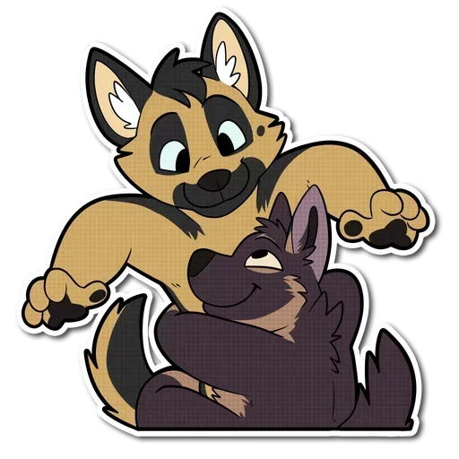 Friendship hug