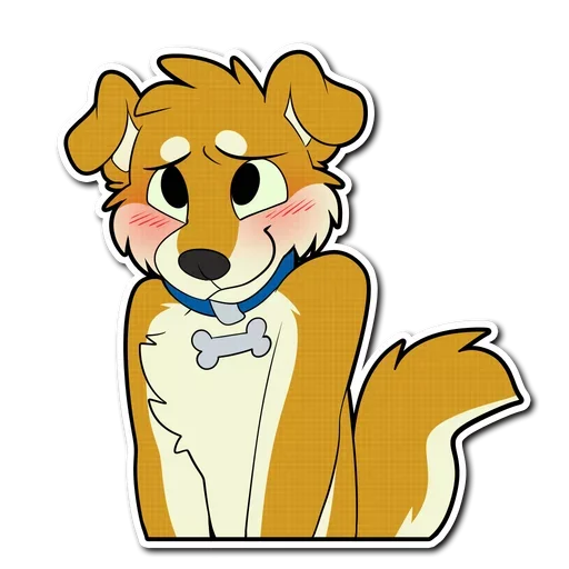 Shy Puppy Look