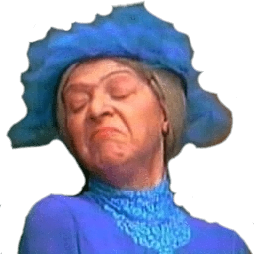 Unimpressed Doña Clotilde