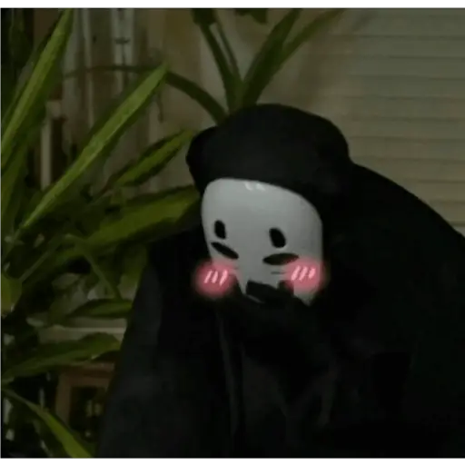 Feeling Shy Behind the Mask