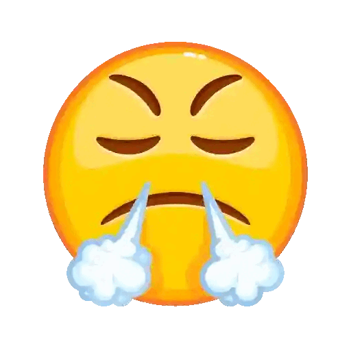 Steaming with frustration