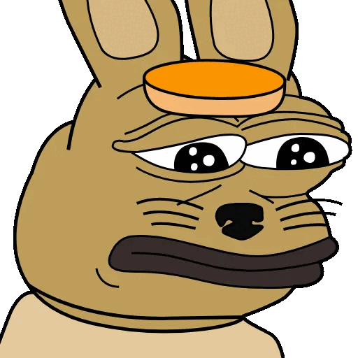 Sad Doge with Halo