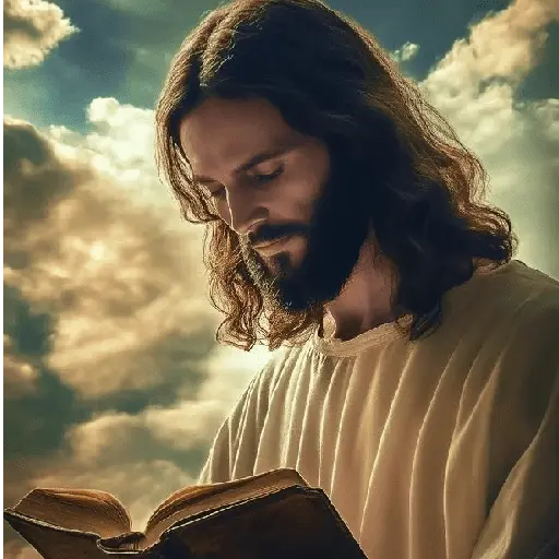 Peaceful reading moment