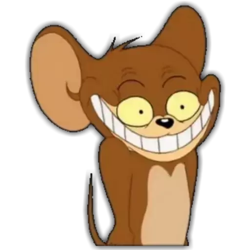 Jerry's mischievous grin