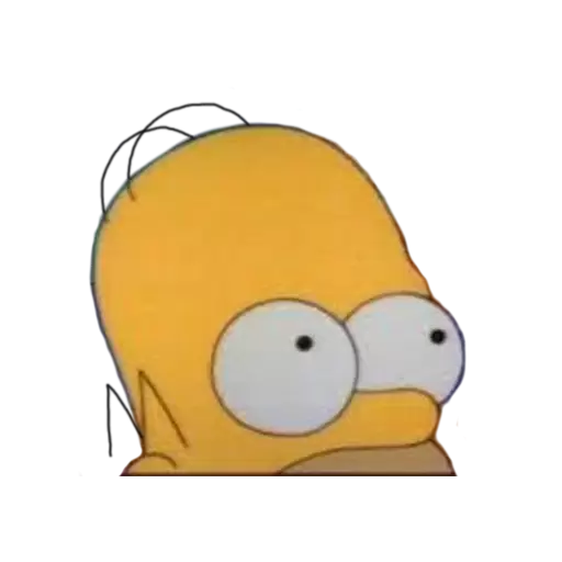Homer backing away slowly