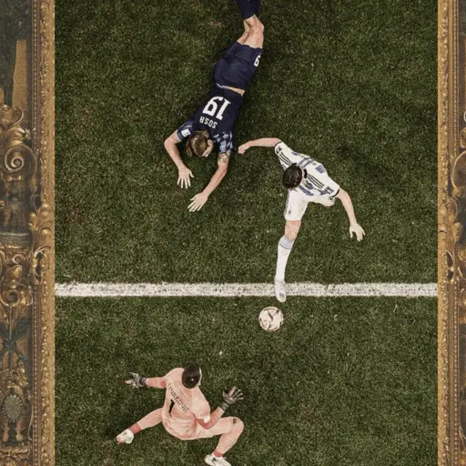 Epic Soccer Match Moment